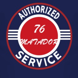 Authorized Service 1976 AMC MATADOR Dark T Shirt 2477597