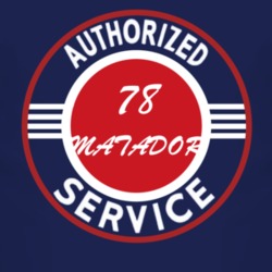 Authorized Service 1978 AMC MATADOR Dark T Shirt 2477603