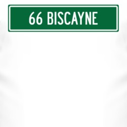 1966 Chevy Biscayne Street Sign Car T Shirt 3015335