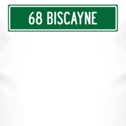 1968 Chevy Biscayne Street Sign Car T Shirt 3015676