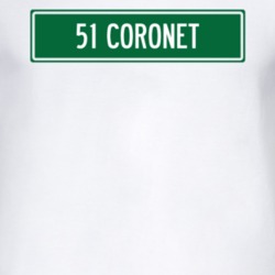 1951 Dodge Coronet Street Sign Car T Shirt 3024162
