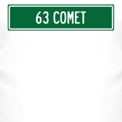 1963 MERCURY COMET Street Sign Car T Shirt 3034502
