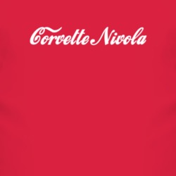 Chevy Corvette Nivola Cola Font Parody Car Lover T Shirt 4820459