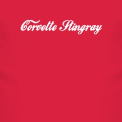 Chevy Corvette Stingray Cola Font Parody Car Lover T Shirt 4820461