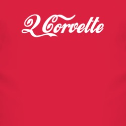 Chevy Q Corvette Cola Font Parody Car Lover T Shirt 4820493