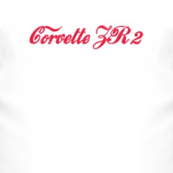Chevy Corvette Zr2 Cola Font Parody Distressed Look Light T Shirt 4822678
