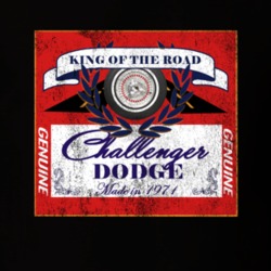 1971 Dodge Challenger Beer Label Parody T Shirt 5079170