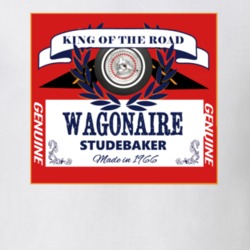 1966 Wagonaire Studebaker King of The Road Beer Label T Shirt 7949508