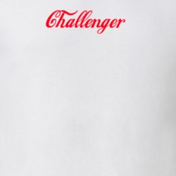 Mitsubishi Challenger Cola Font Parody Faded Look Light Shirt 9195546