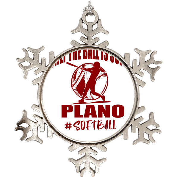 Plano Softball Holiday Ornament