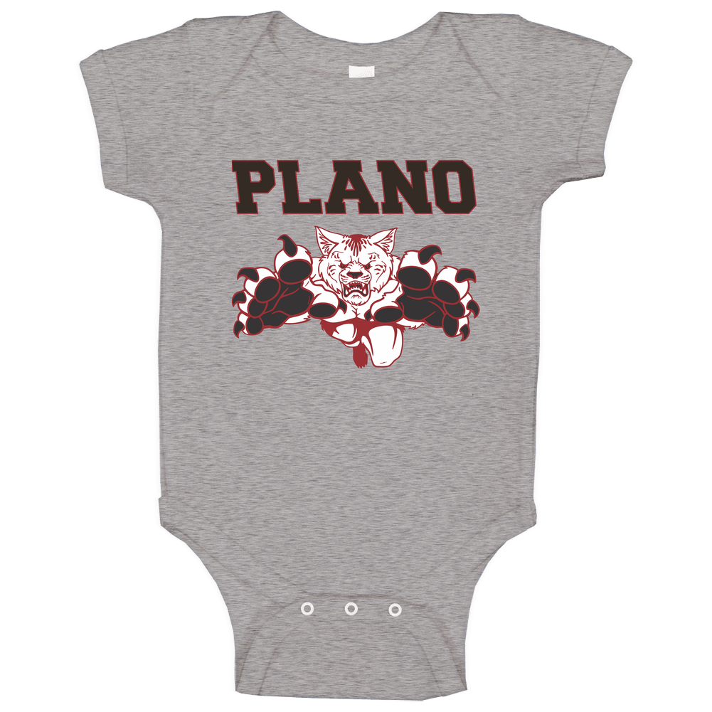 Plano Mascot Baby One Piece Plano Mascot Baby One Piece