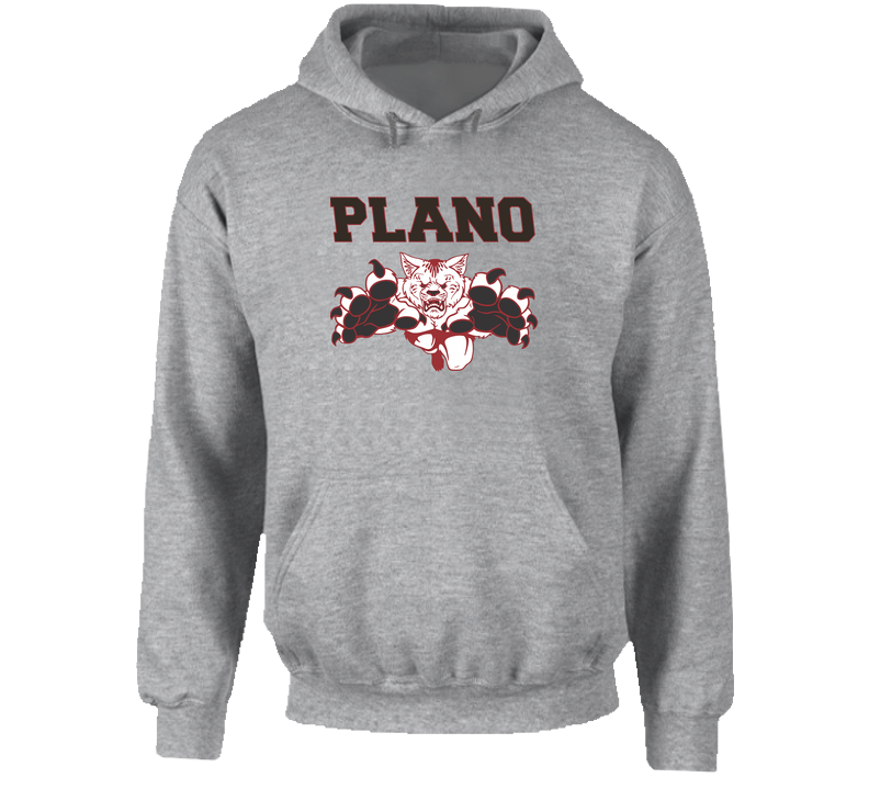 Plano Mascot Hoodie Plano Mascot Hoodie