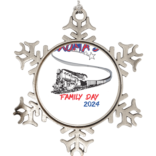 Steam Train Holiday Ornament