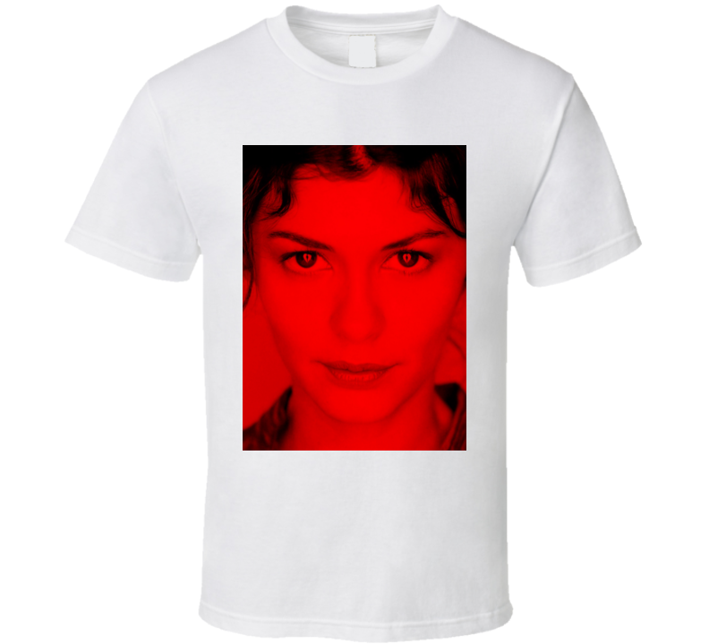 Audrey Tautou 10 - Celebs ( Dark Fashion ) T Shirt