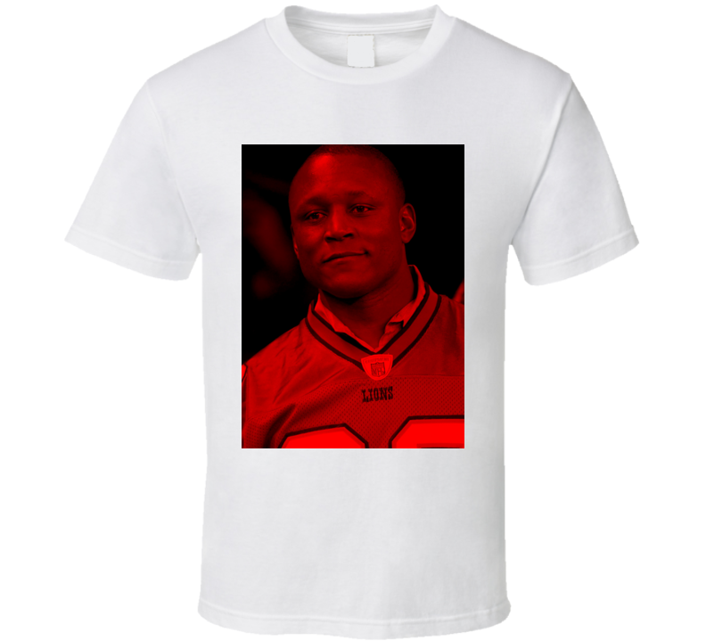 Barry Sanders 7 - Celebs ( Dark Fashion ) T Shirt