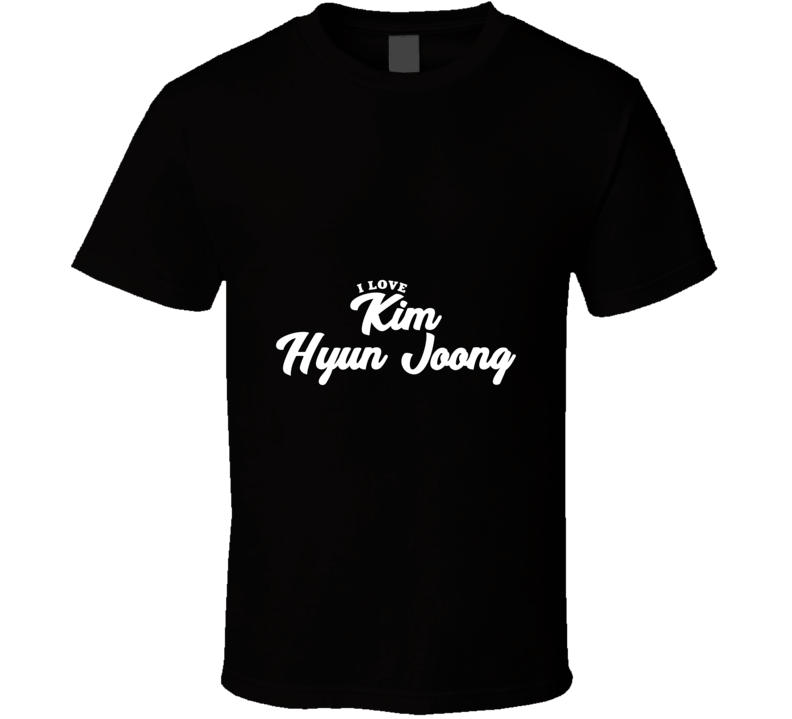 I Love Kim Hyun Joong T Shirt