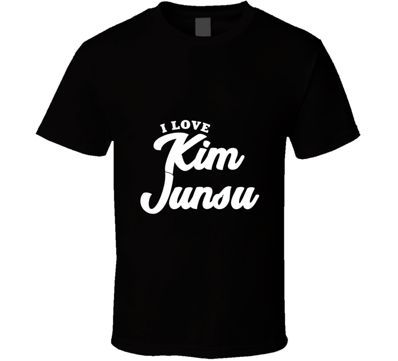 I Love Kim Junsu T Shirt
