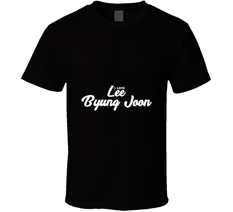 I Love Lee Byung Joon T Shirt