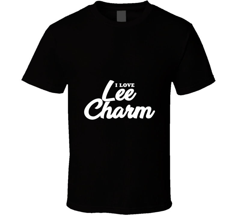 I Love Lee Charm T Shirt