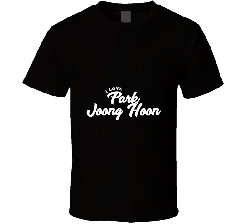 I Love Park Joong Hoon T Shirt