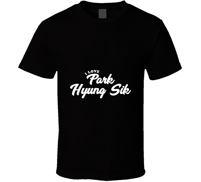 I Love Park Hyung Sik T Shirt