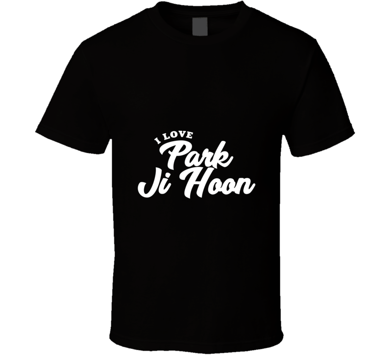 I Love Park Ji Hoon T Shirt I Love Park Ji Hoon T Shirt