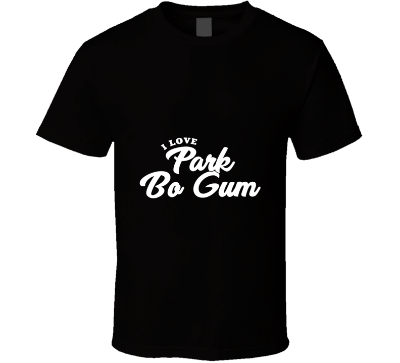 I Love Park Bo Gum T Shirt