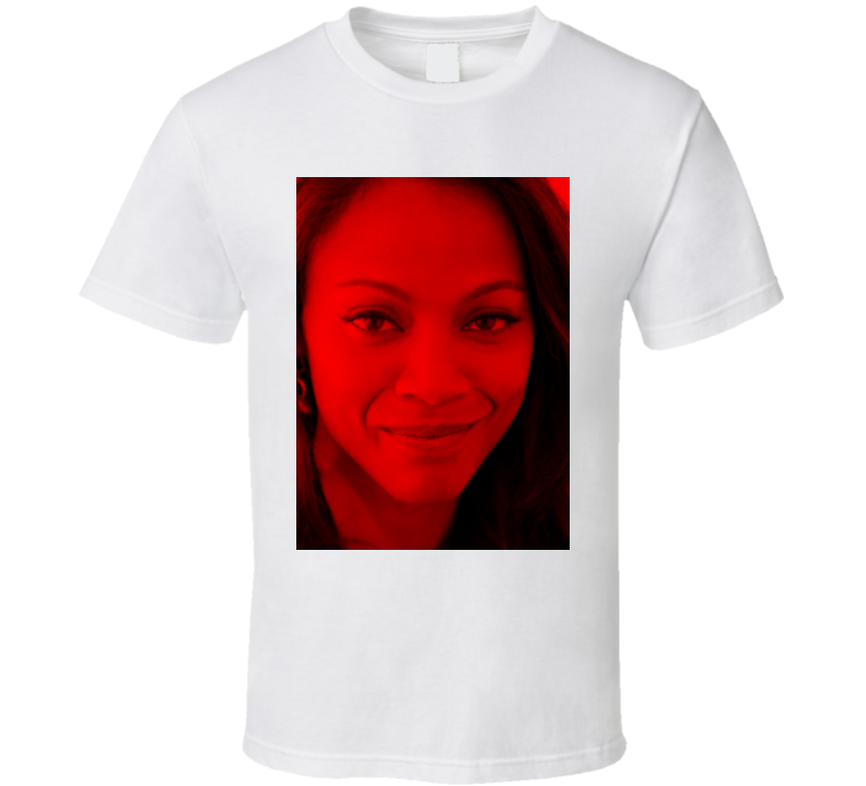 Zoe Saldana 8 - Celebs (dark Fashion) T Shirt