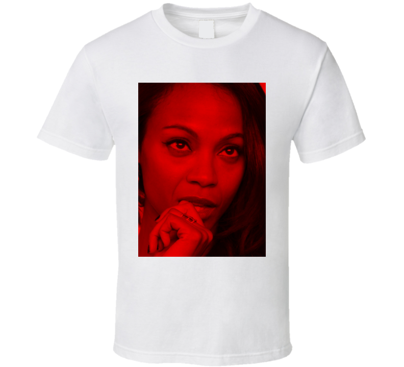 Zoe Saldana 20 - Celebs (Dark Fashion) T Shirt