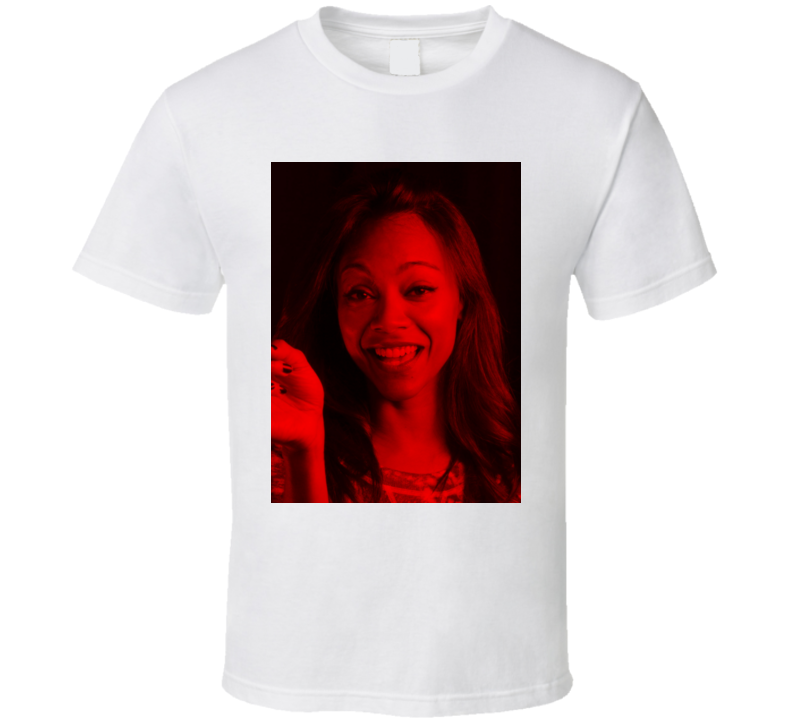 Zoe Saldana 18 - Celebs (dark Fashion) T Shirt