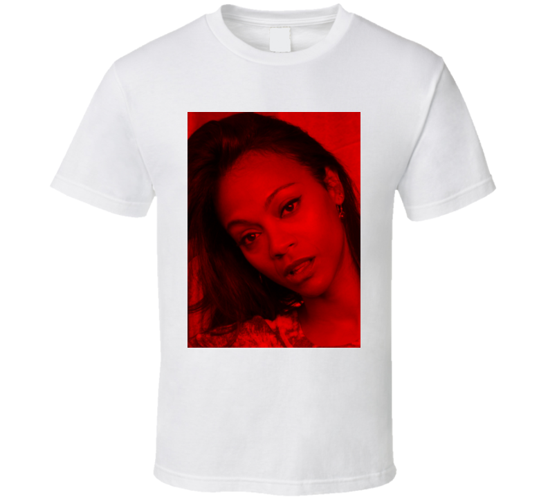 Zoe Saldana 6 - Celebs (dark Fashion) T Shirt