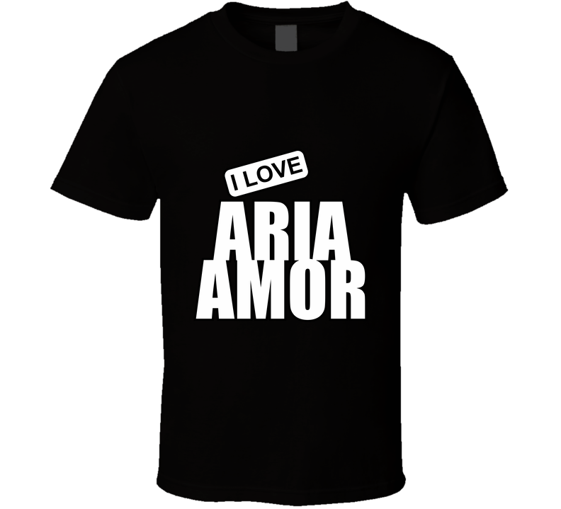 Aria Amor, Artist, Celebrity I Celebslover T Shirt Aria Amor, Artist, Celebrity I Celebslover T Shirt