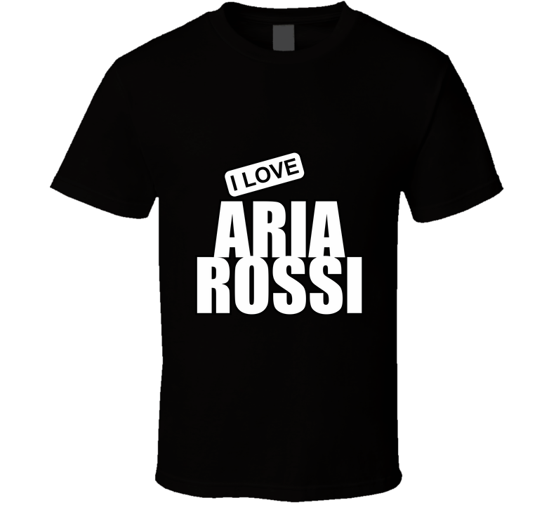 Aria Rossi, Artist, Celebrity I Celebslover T Shirt Aria Rossi, Artist, Celebrity I Celebslover T Shirt