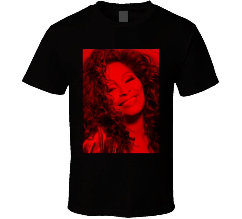 Chaka Khan - (american Singer) 2 - Dark Fashion I Celebslover T Shirt Chaka Khan - (american Singer) 2 - Dark Fashion I Celebslover T Shirt