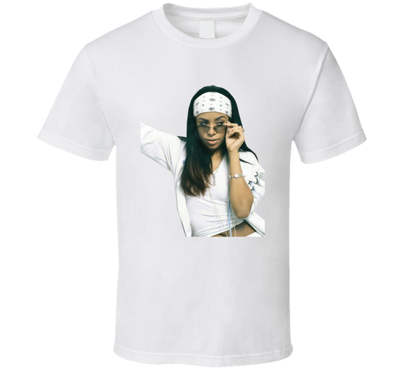 Aaliyah Singer Dancer Music Fan T Shirt