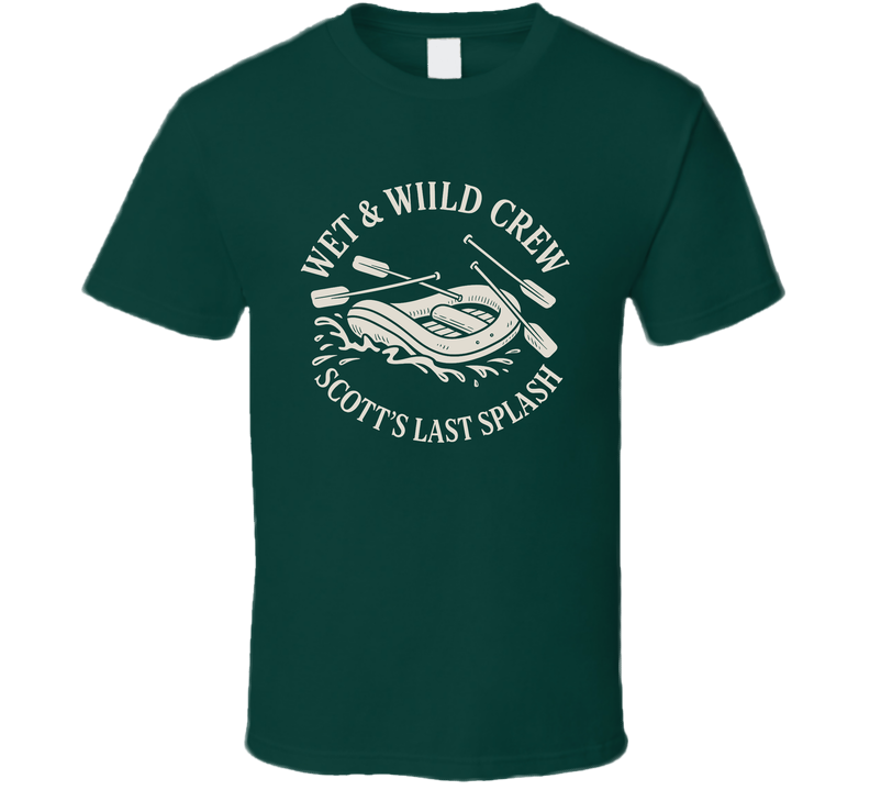 Wet And Wild Crew Scott's Last Splash Back Print T Shirt