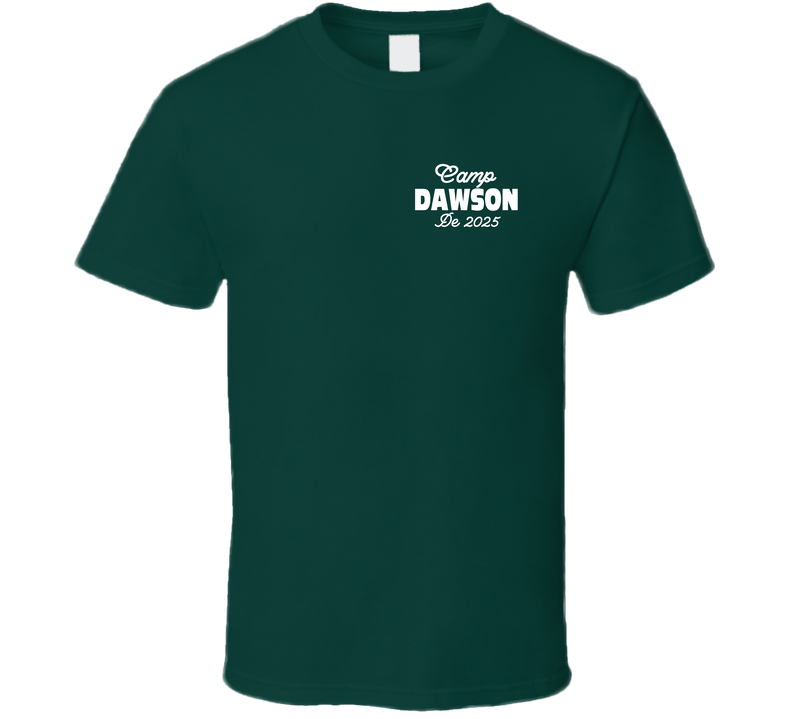 Camp Dawson De 2025 Bachelorette Party T Shirt