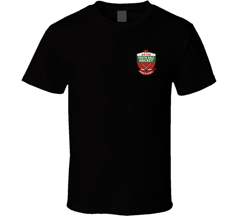 Akysb Youth Ball Hockey Festival Chest Crest T Shirt