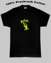 Black Death Vodka Slash Gnr Yellow Skull T Shirt 20858