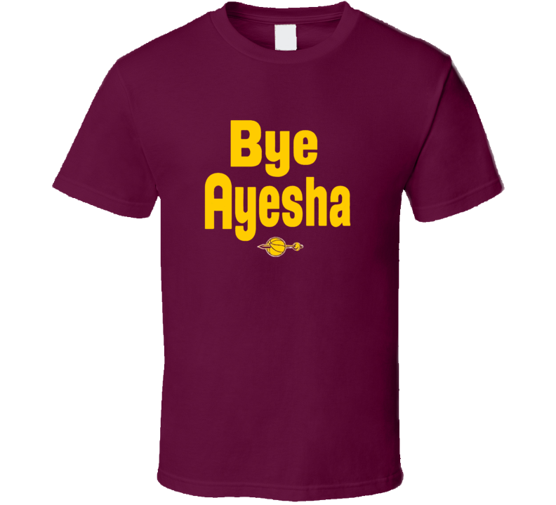 Cleveland Cavaliers Fan Steph Curry's Wife Bye Ayesha Trendy Popular Classic T Shirt Cleveland Cavaliers Fan Steph Curry's Wife Bye Ayesha Trendy Popular Classic T Shirt