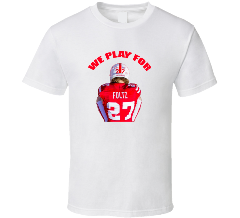 Nebraska Cornhuskers Football Sam Foltz Death Memorial Classic Trendy Team T Shirt Nebraska Cornhuskers Football Sam Foltz Death Memorial Classic Trendy Team T Shirt