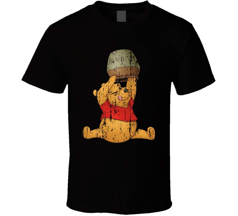 Winnie The Pooh Best Retro Cartoon Character Aged Look Gift T Shirt Winnie The Pooh Best Retro Cartoon Character Aged Look Gift T Shirt