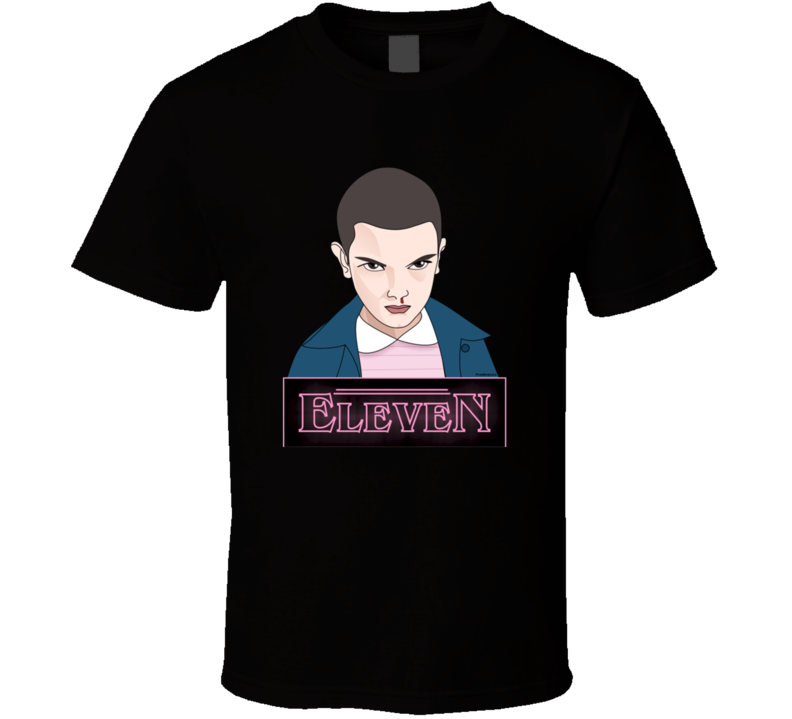 Stranger Things Eleven Elle TV Show T Shirt Stranger Things Eleven Elle TV Show T Shirt