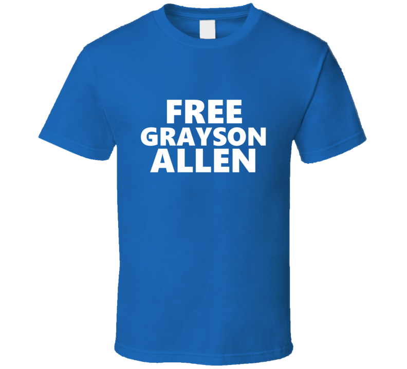 Free Grayson Allen Duke Basketball T Shirt Free Grayson Allen Duke Basketball T Shirt