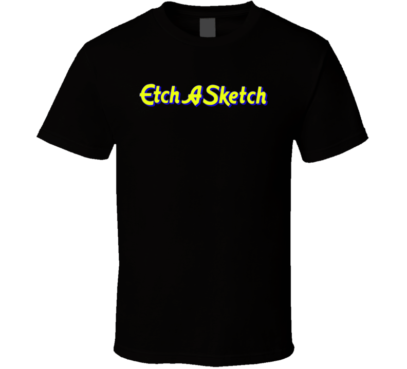 Etch A Sketch Retro Vintage Old School Toy Cool T Shirt Etch A Sketch Retro Vintage Old School Toy Cool T Shirt
