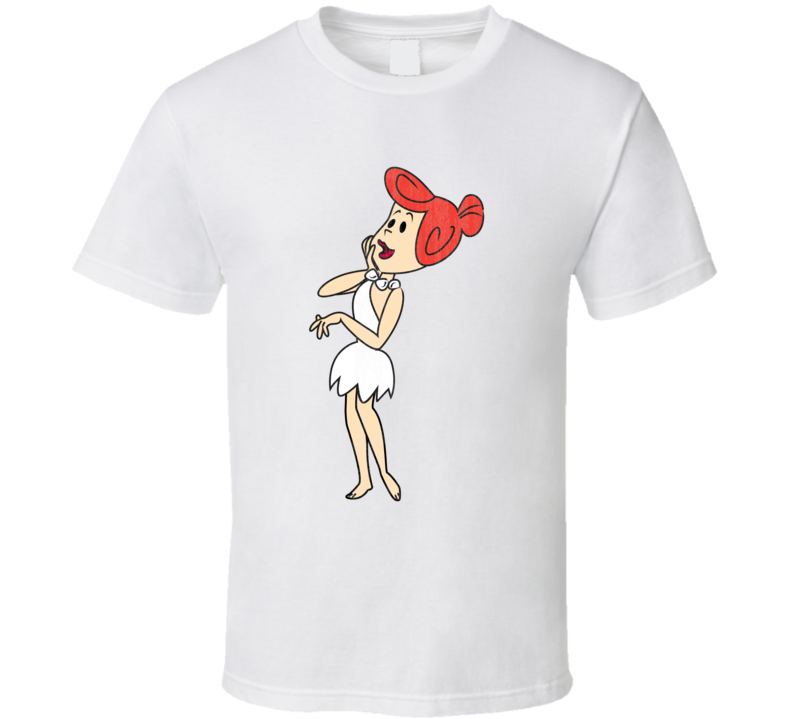 Wilma Flintstone Retro Cartoon Character Worn Look Gift T Shirt Wilma Flintstone Retro Cartoon Character Worn Look Gift T Shirt