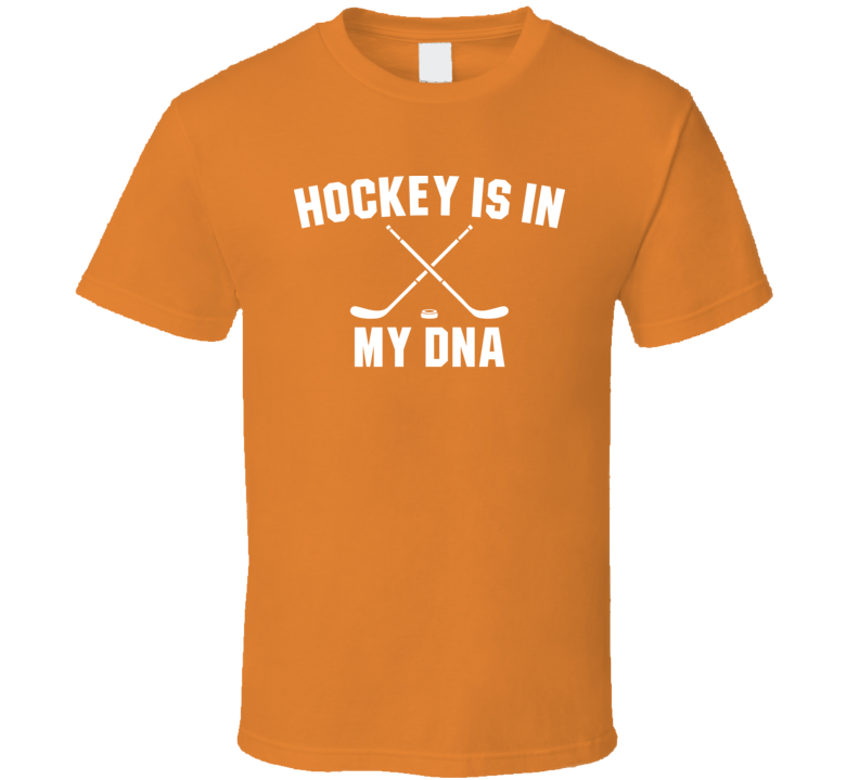 Hockey Is In My DNA Funny Hockey Fathers Day Grandpa Gift T Shirt Hockey Is In My DNA Funny Hockey Fathers Day Grandpa Gift T Shirt
