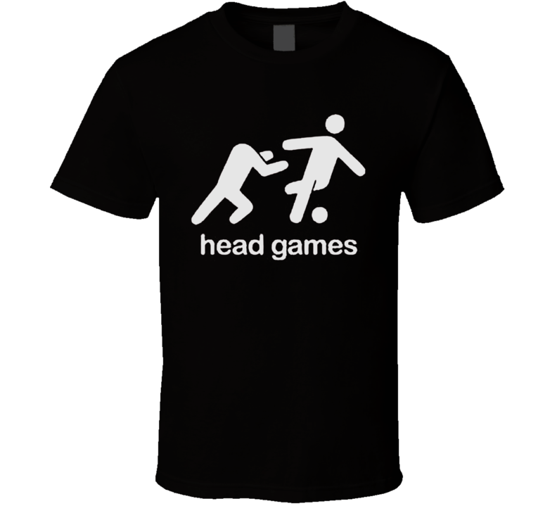 Head games funny soccer T shirt Head games funny soccer T shirt