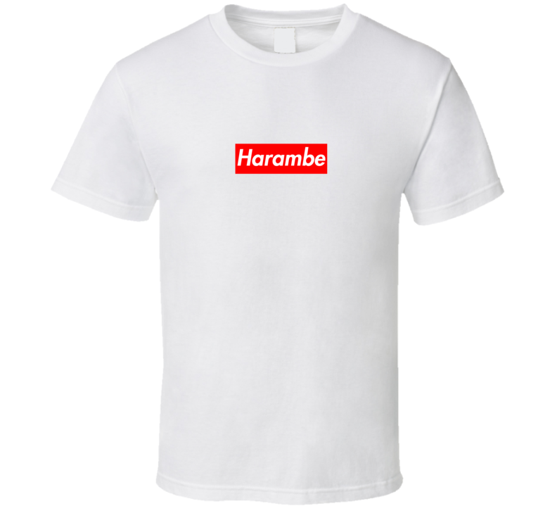 Supreme Harambe Trendy Fan T Shirt Supreme Harambe Trendy Fan T Shirt