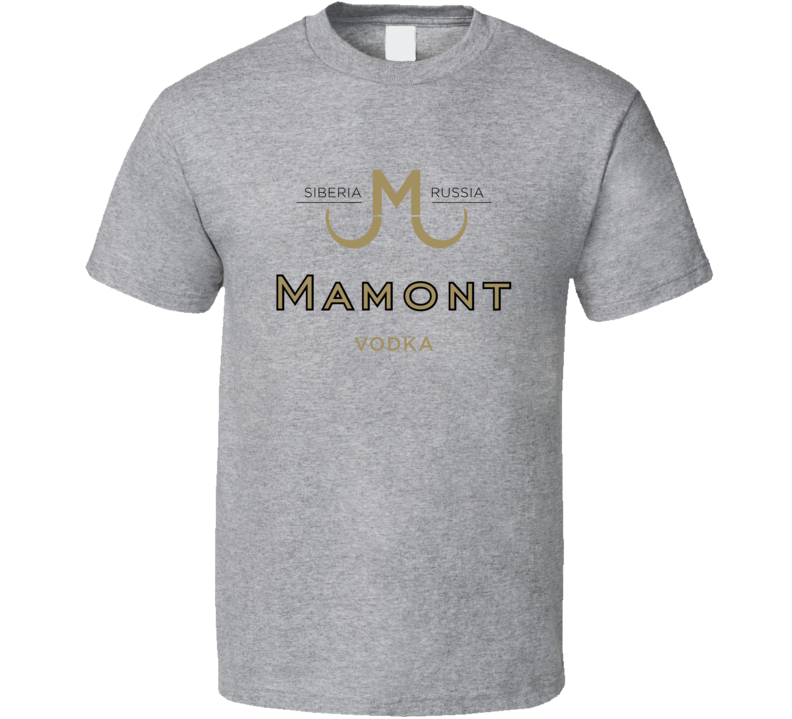 Best Mamont Russia Vodka Logo Gift Fan T Shirt Best Mamont Russia Vodka Logo Gift Fan T Shirt